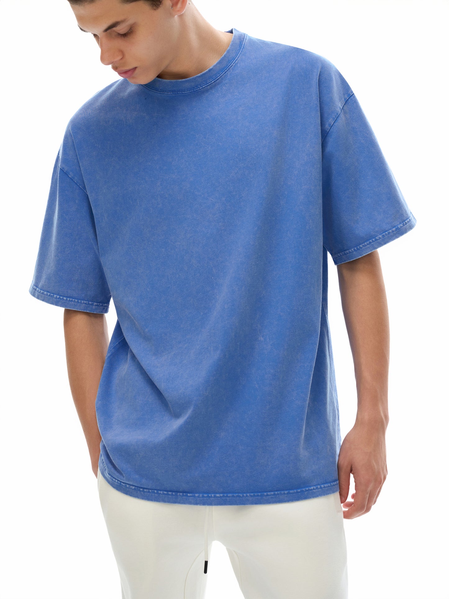“FUTURE” Washed Oversized Cotton Tee